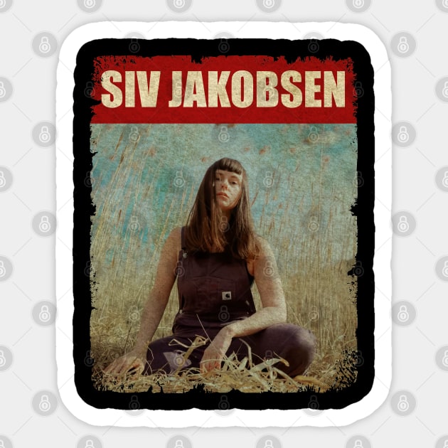 Siv Jakobsen - NEW RETRO STYLE Sticker by FREEDOM FIGHTER PROD